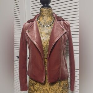 Women's Pink Velvet Jacket (VINCE CAMUTO)